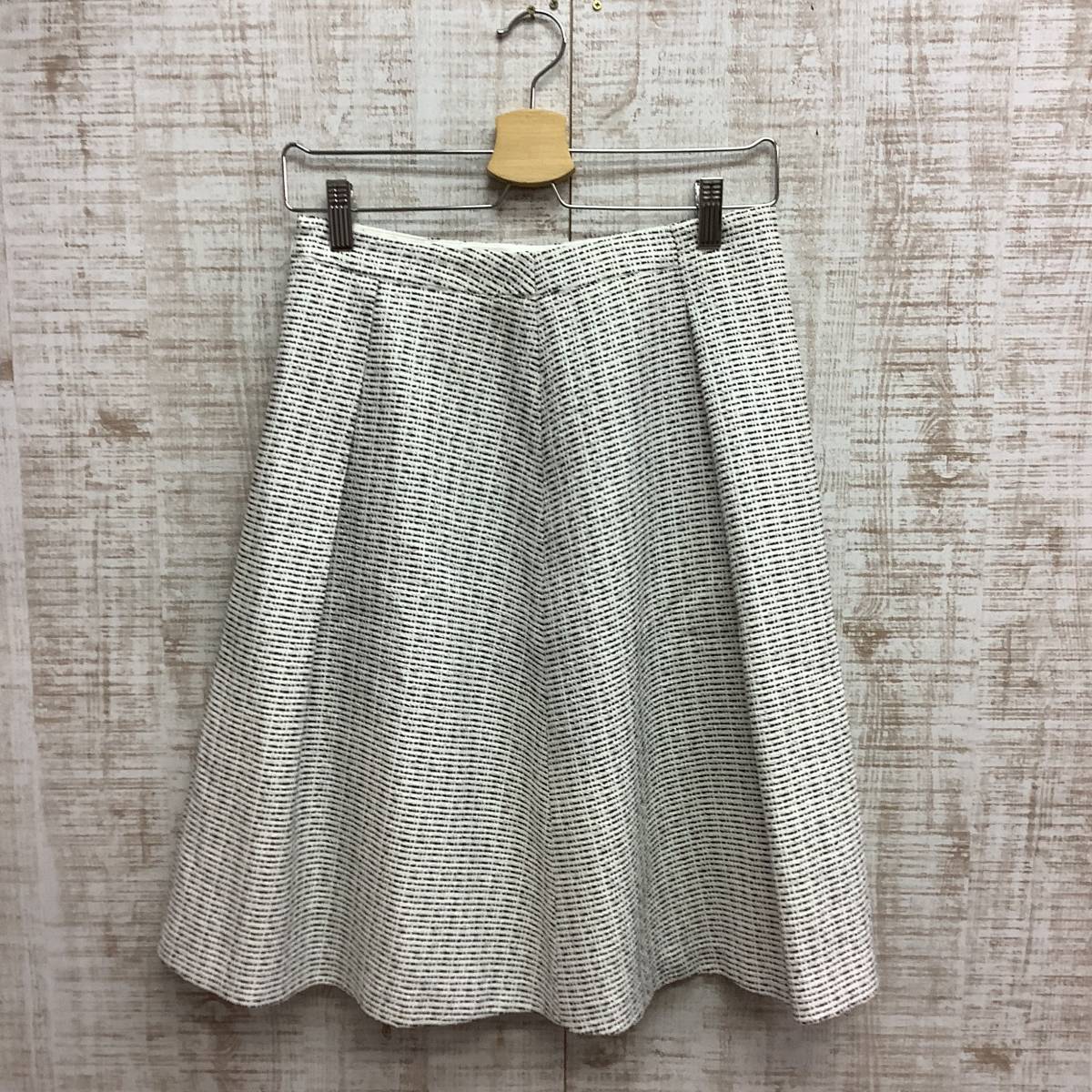 A420◇Ketty | ケティ スカート 美品 ホワイト×ブラック サイズ3拍卖