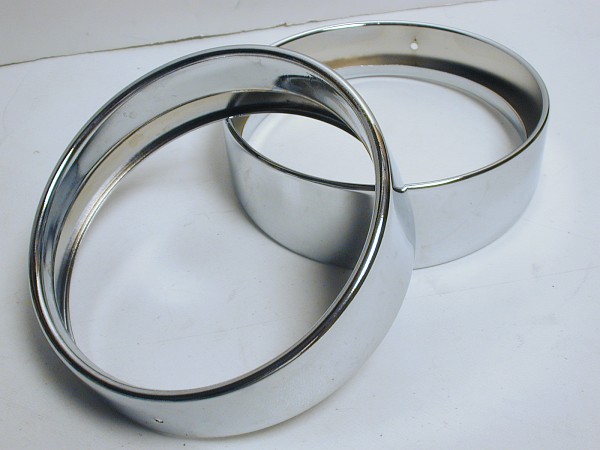 ヘッドライトリムセット フィアット500F/L/R用拍卖