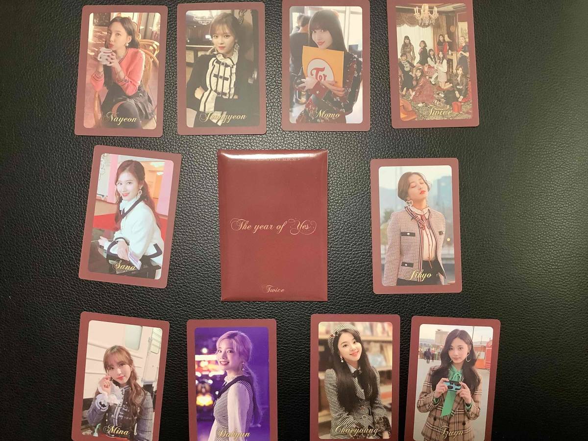 TWICE THE YEAR OF YES予約特典トレカ拍卖