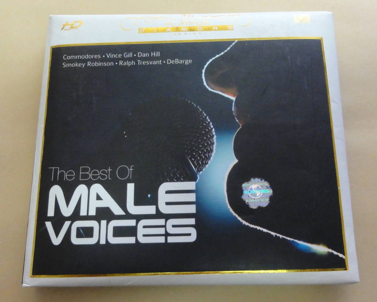 The Best Of MALE VOICES CD DSD Commodores Lionel Richie Vince Gill Brian McKnight Boyzone Direct Stream Digital拍卖