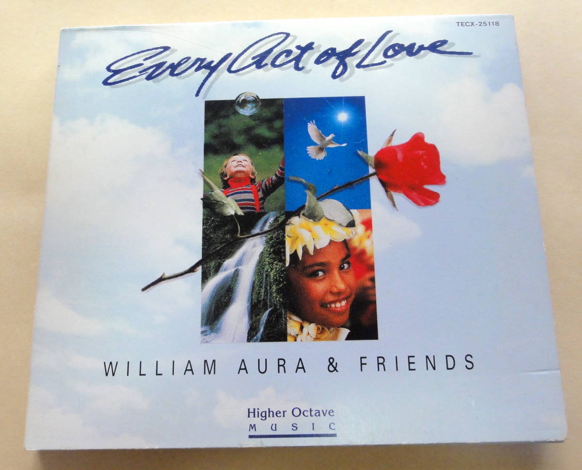 ウィリアム・オーラ William Aura & Friends / 愛の情景 Every Act Of Love CD  Higher Octave Music ヒーリング ニューエイジ NEW AGE拍卖