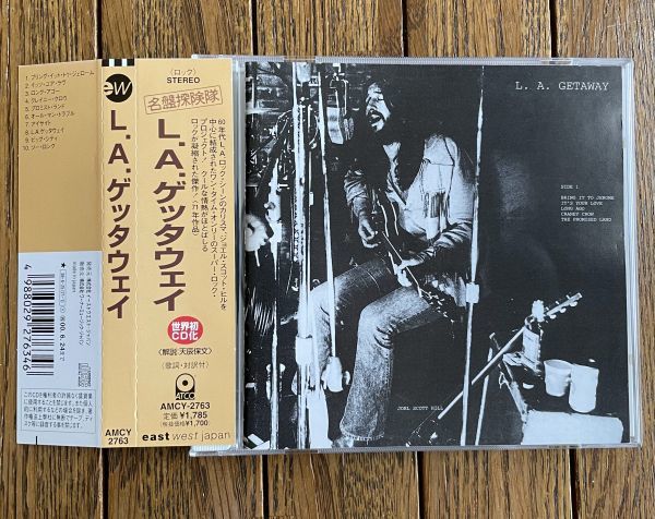 名盤探険隊 L.A.ゲッタウェイ◆L.A.GETAWAY - JOEL SCOTT HILL/JOHN BARBATA/CHRIS ETHRIDGE オビ付国内盤拍卖