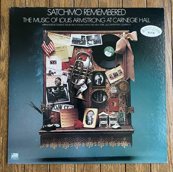 ◆DICK HYMAN WITH THE NEW YORK JAZZ REPERTORY COMPANY - SATCHMO REMEMBERD ディック・ハイマン 国内SAMPLE盤拍卖