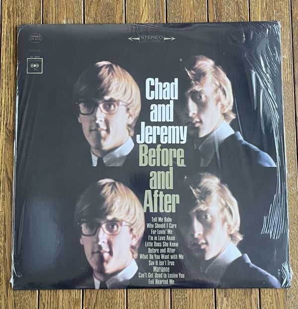 ◆CHAD AND JEREMY - BEFORE AND AFTER チャド・アンド・ジェレミー US再発盤シュリンク付拍卖