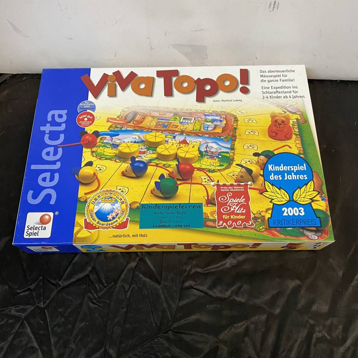 ボードゲーム Selecta ねことねずみの大レース ボードゲーム 日本語訳付き セレクタ社 VIVA TOPO拍卖