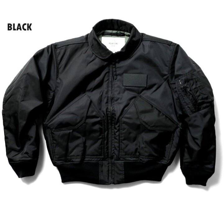 Houston/Japan-maid/CWU-45Pフライトジャケット/ブラック/XS/5CW45P/MA-1拍卖