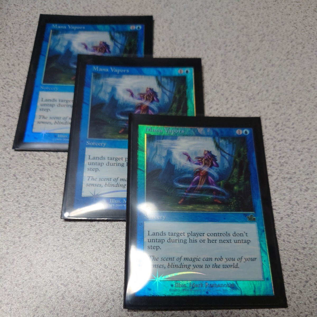 MTG PCY マナの蒸気 英語foil 三枚セット 即決拍卖