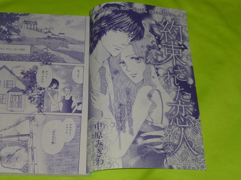 ★約束された恋人★中原みぎわ★増刊ハーレクイン2023.8切抜★送料112円拍卖