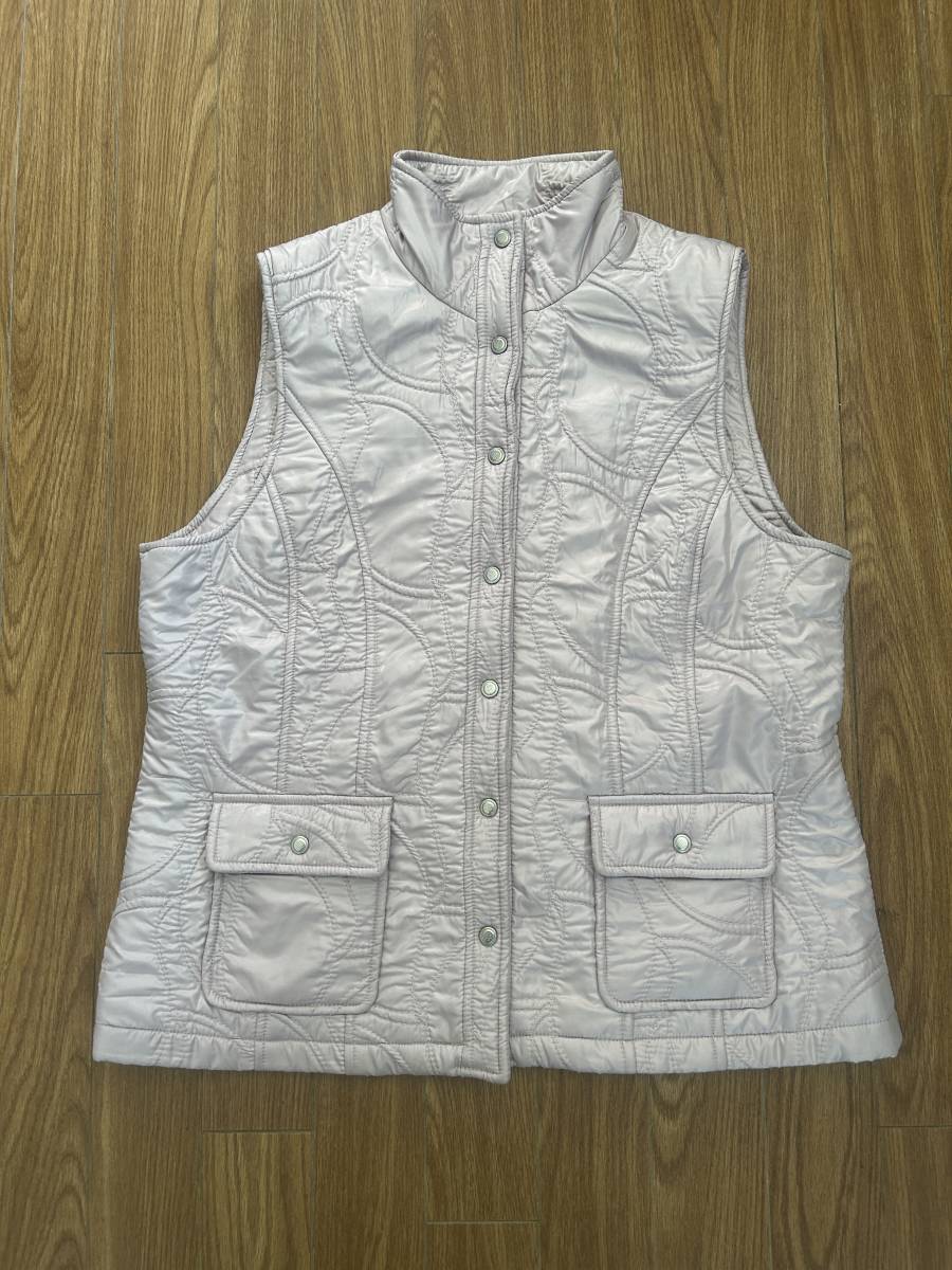 ◆three flora◆ レディース ベスト ピンク 刺繍 かわいい シンプル フリース拍卖