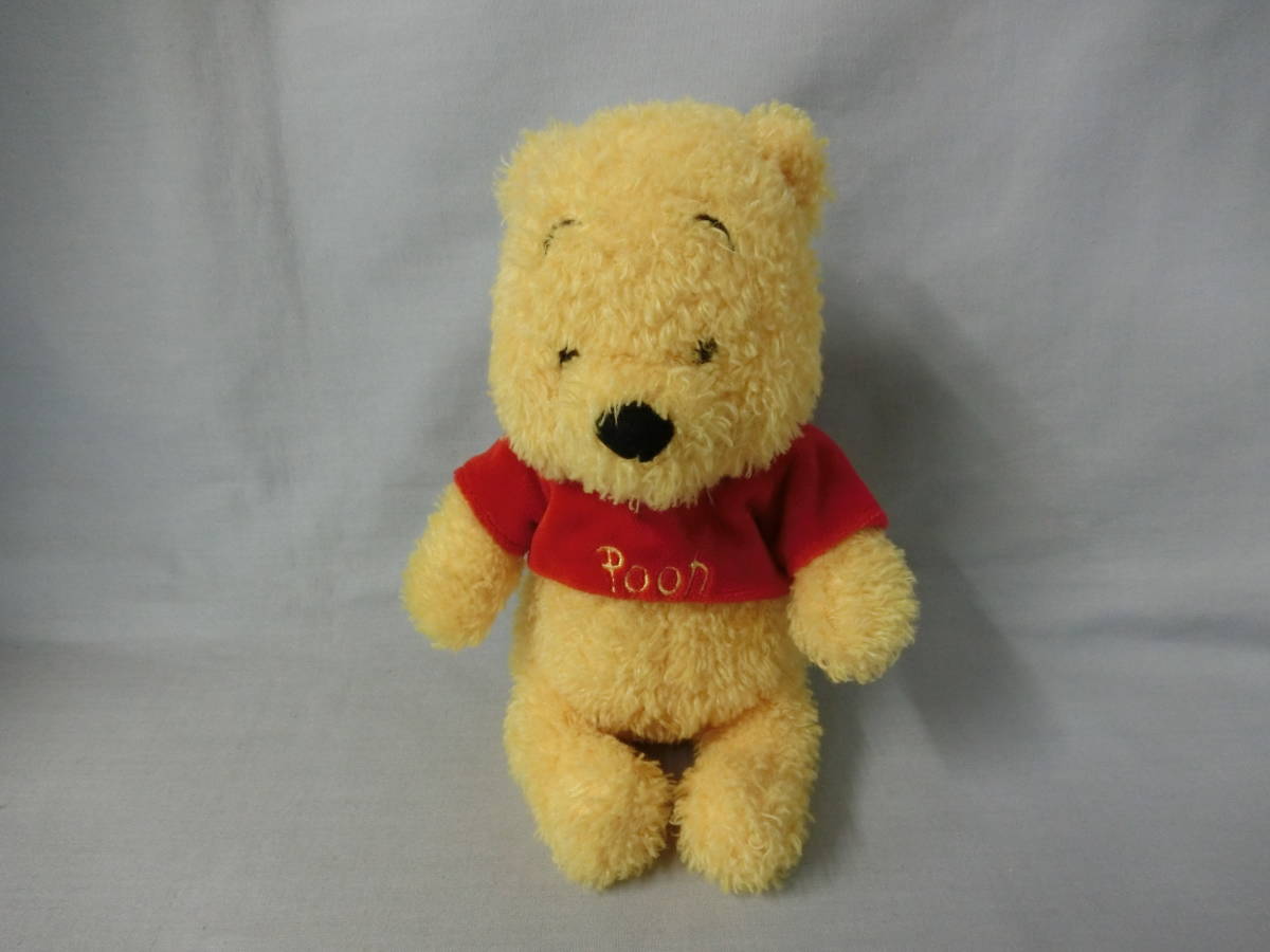 東京ディズニーリゾート限定 くまのプーさん ふわモコぬいぐるみ 座高:約20cm ふわふわ モコモコ 毛足長め Disney TDR拍卖