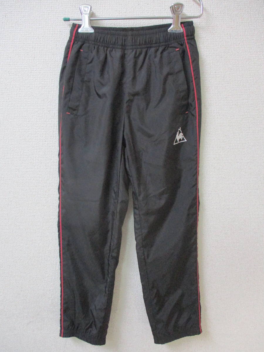 ルコックスポルティフ le coq sportif トレーニングパンツ キッズ 120サイズ ブラック・ピンク 拍卖