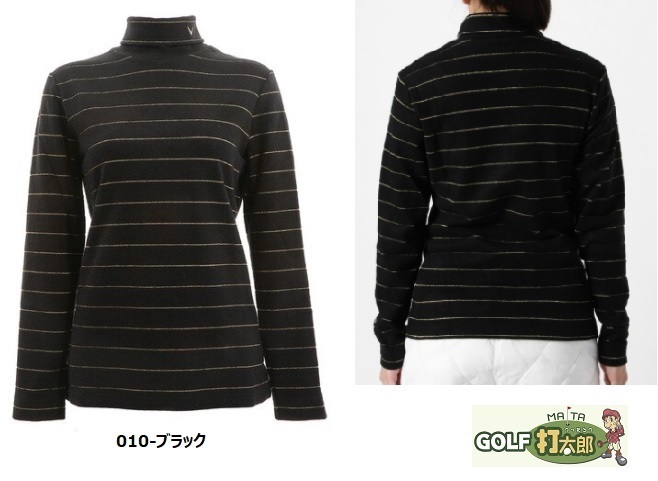 在庫処分! お値下げ! キャロウェイ 【 Callaway 】 レディース 長袖 タートルネック シャツ 241-9254809 L ブラック 【2100】拍卖