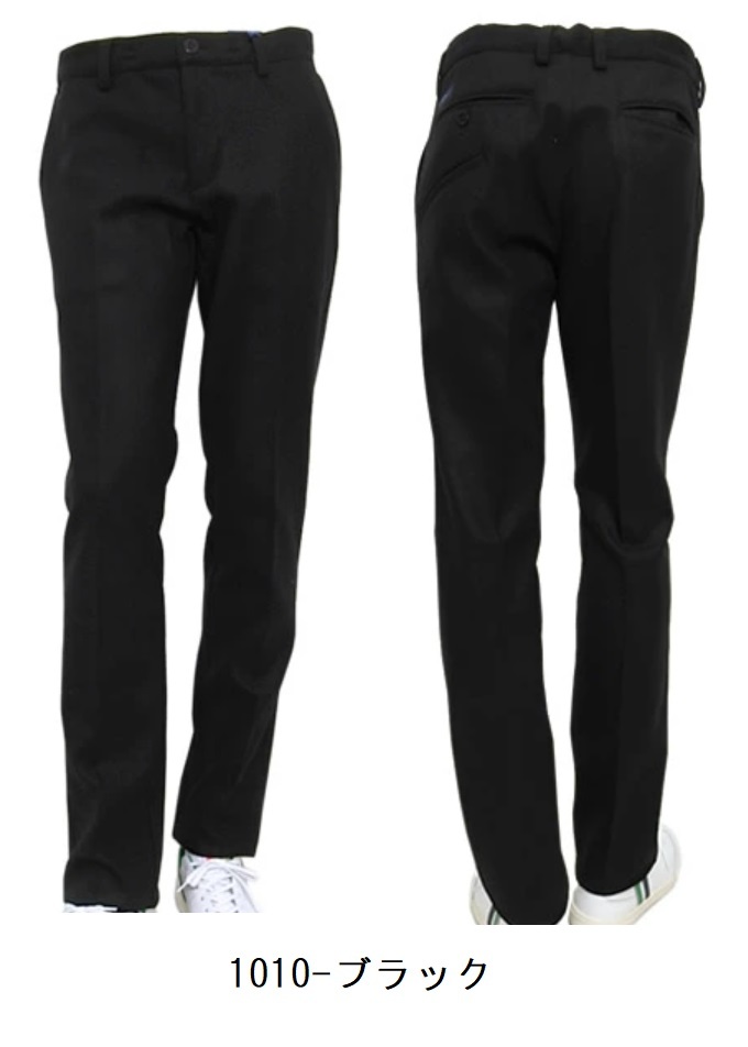 在庫処分! 送料無料! キャロウェイ 【Callaway】 メンズ ストレッチ 保温 フランネルパンツ C21226109 LL ブラック 【2371】拍卖