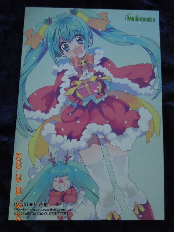 めろんガールズ ポストカード ② / 飴沢狛 めろんちゃん / 非売品 メロンブックス イラストカード拍卖