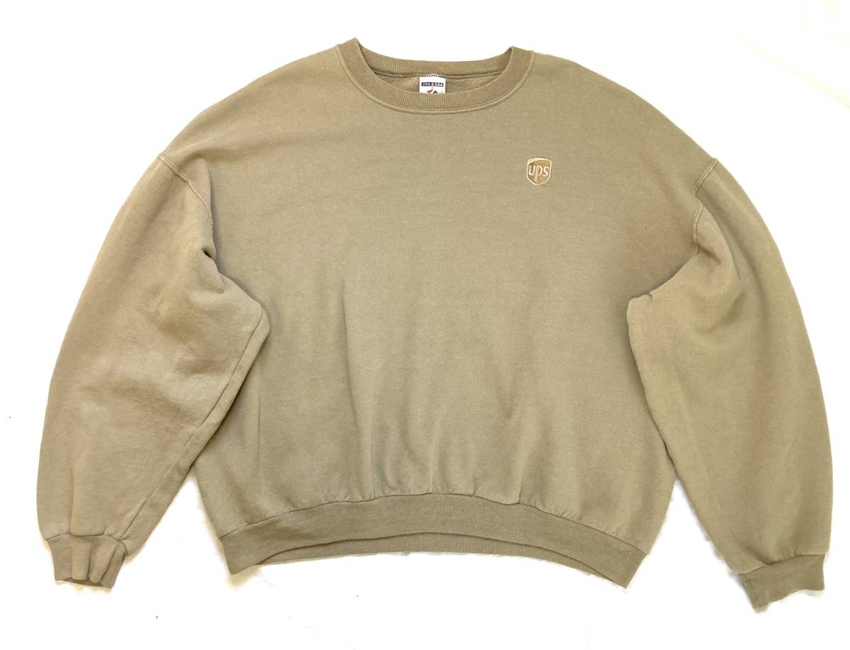 90s-00s UPS 企業 スウェット XL ユニフォーム United Parcel Service ユナイテッドパーセルサービストレーナー拍卖