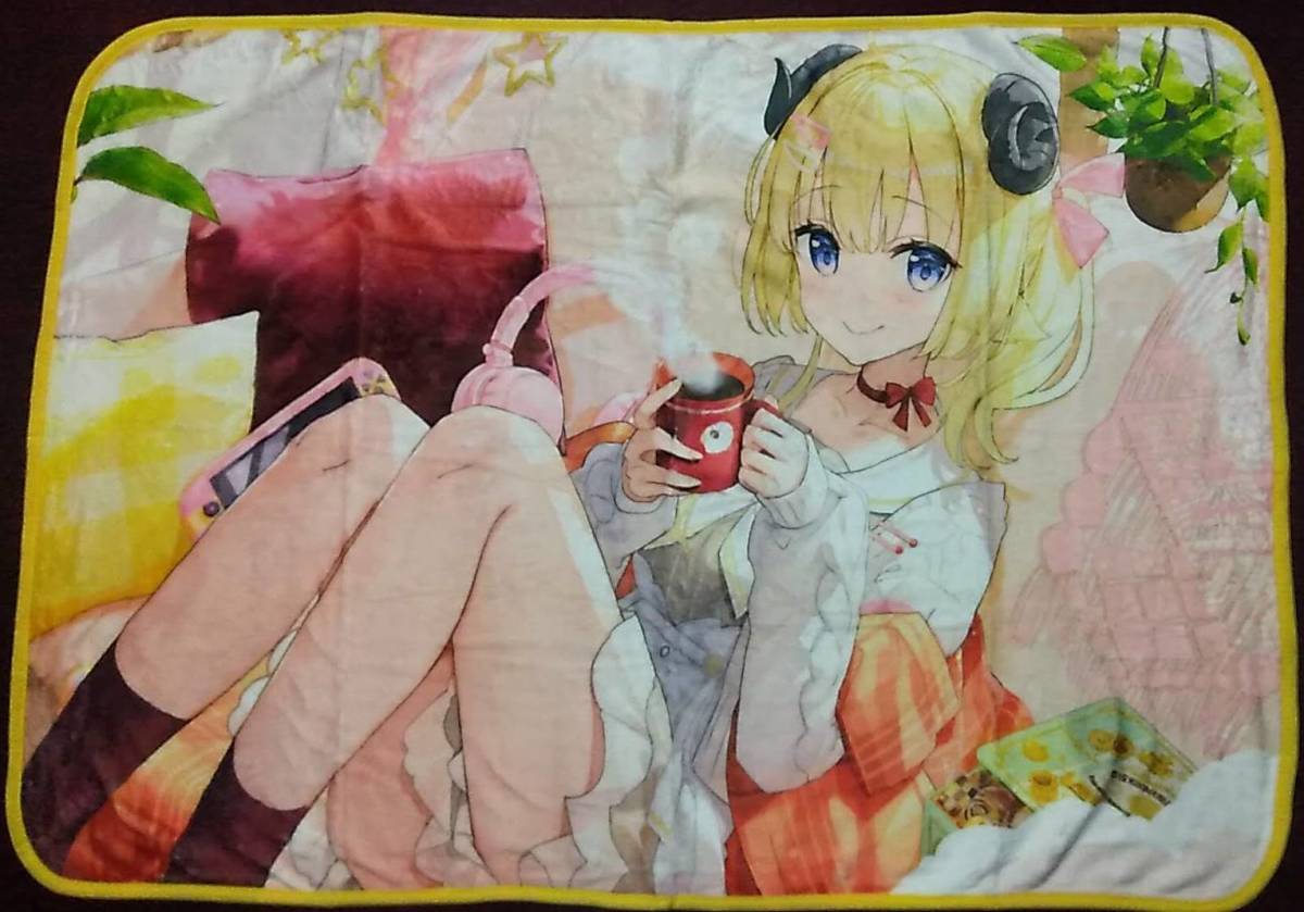 角巻わため 誕生日記念2021 ふーみ先生描き下ろし あったかブランケット【Tsunomaki Watame Birthday Blanket hololive ホロライブ Vtuber拍卖