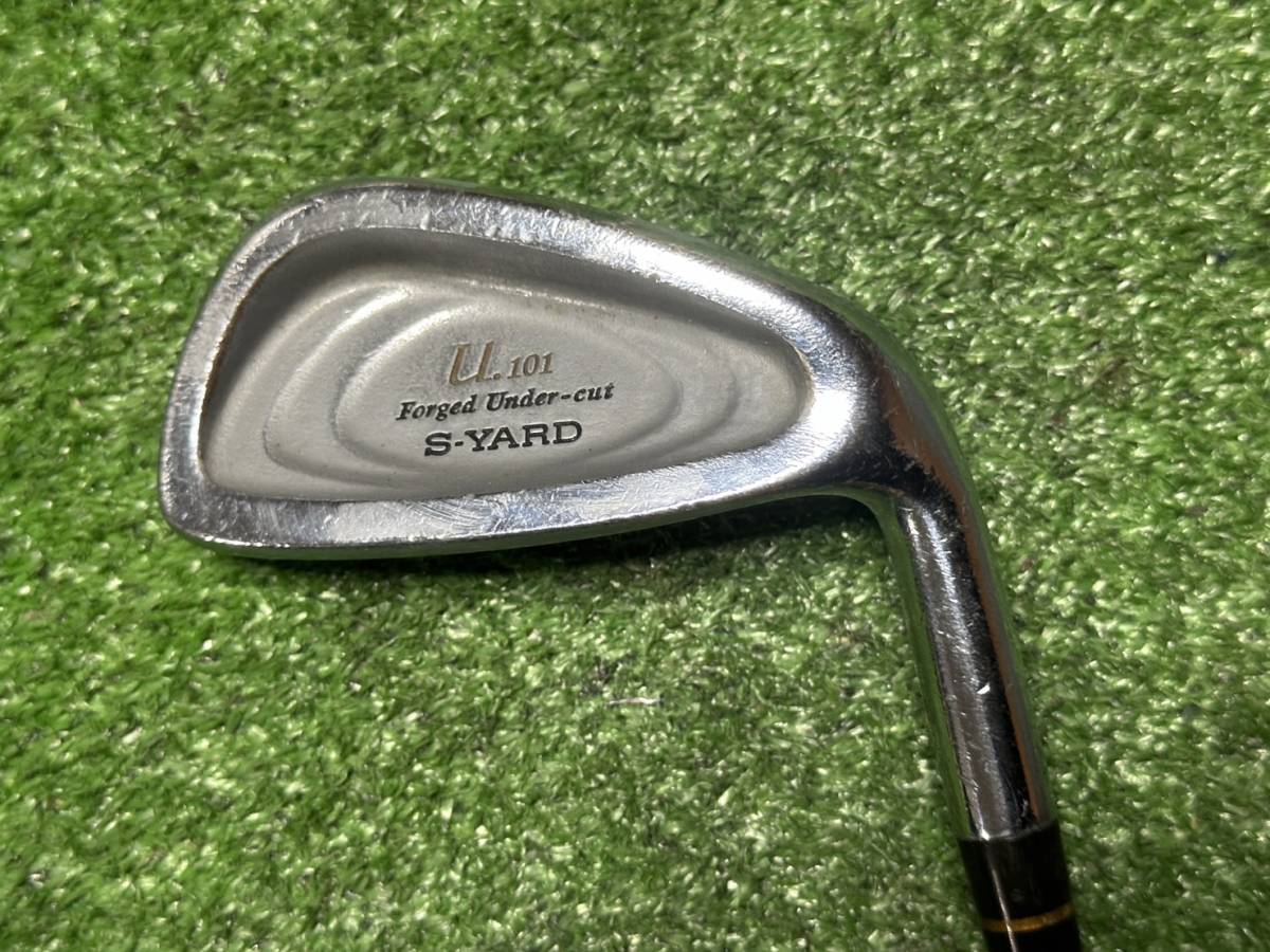 【同梱対応可】SAI-5001 中古 単品アイアン 7番 S-YARD u.101 カーボンシャフト Flex R拍卖