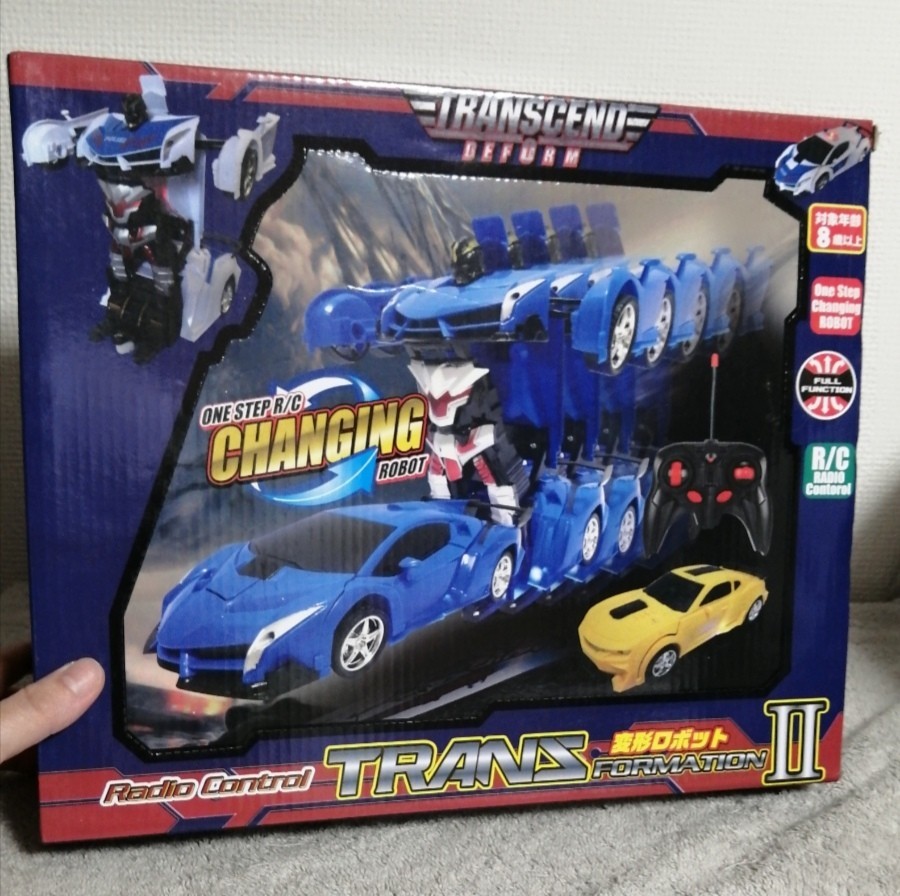 【ジャンク品】【未開封】トランスフォーメンションⅡ 変身ロボット (青) 拍卖