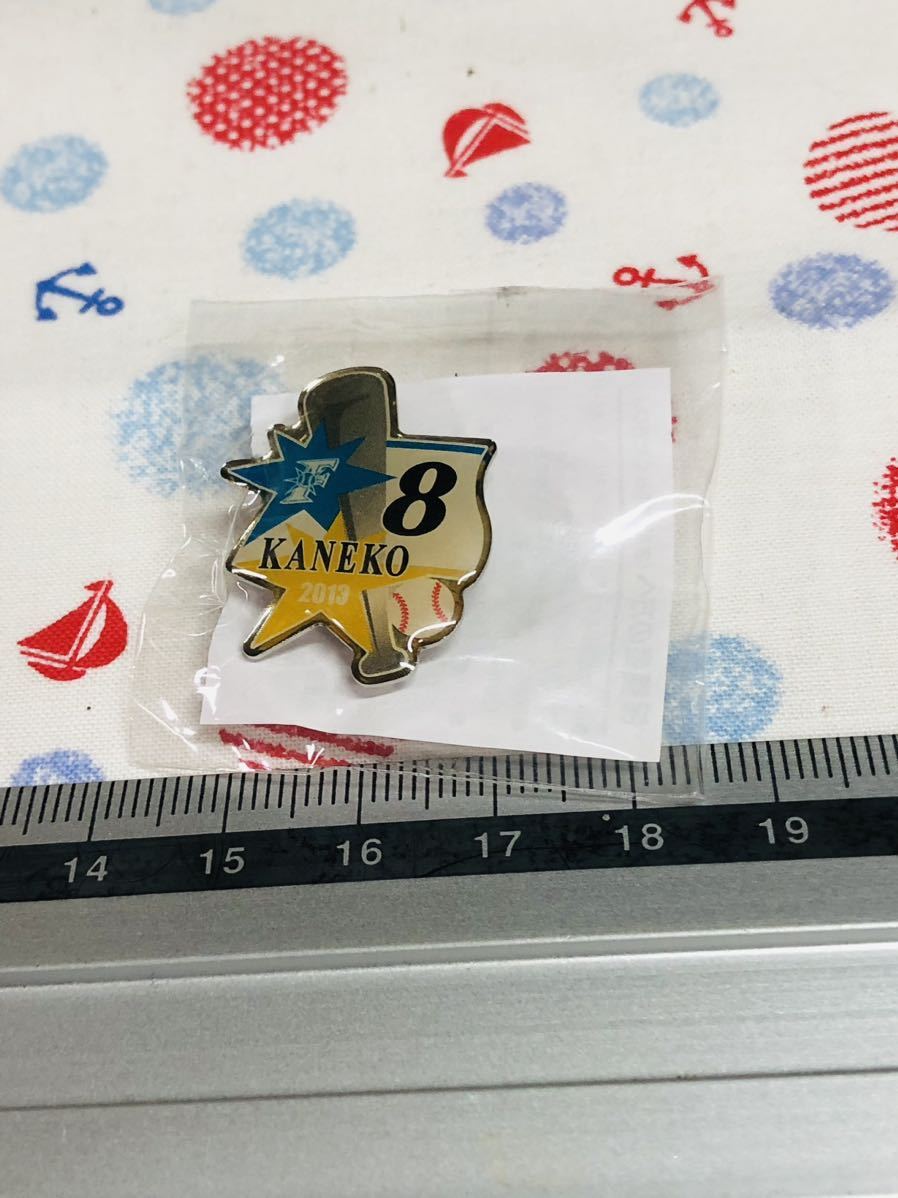北海道日本ハムファイターズ ピンバッジ ピンズ 金子誠拍卖