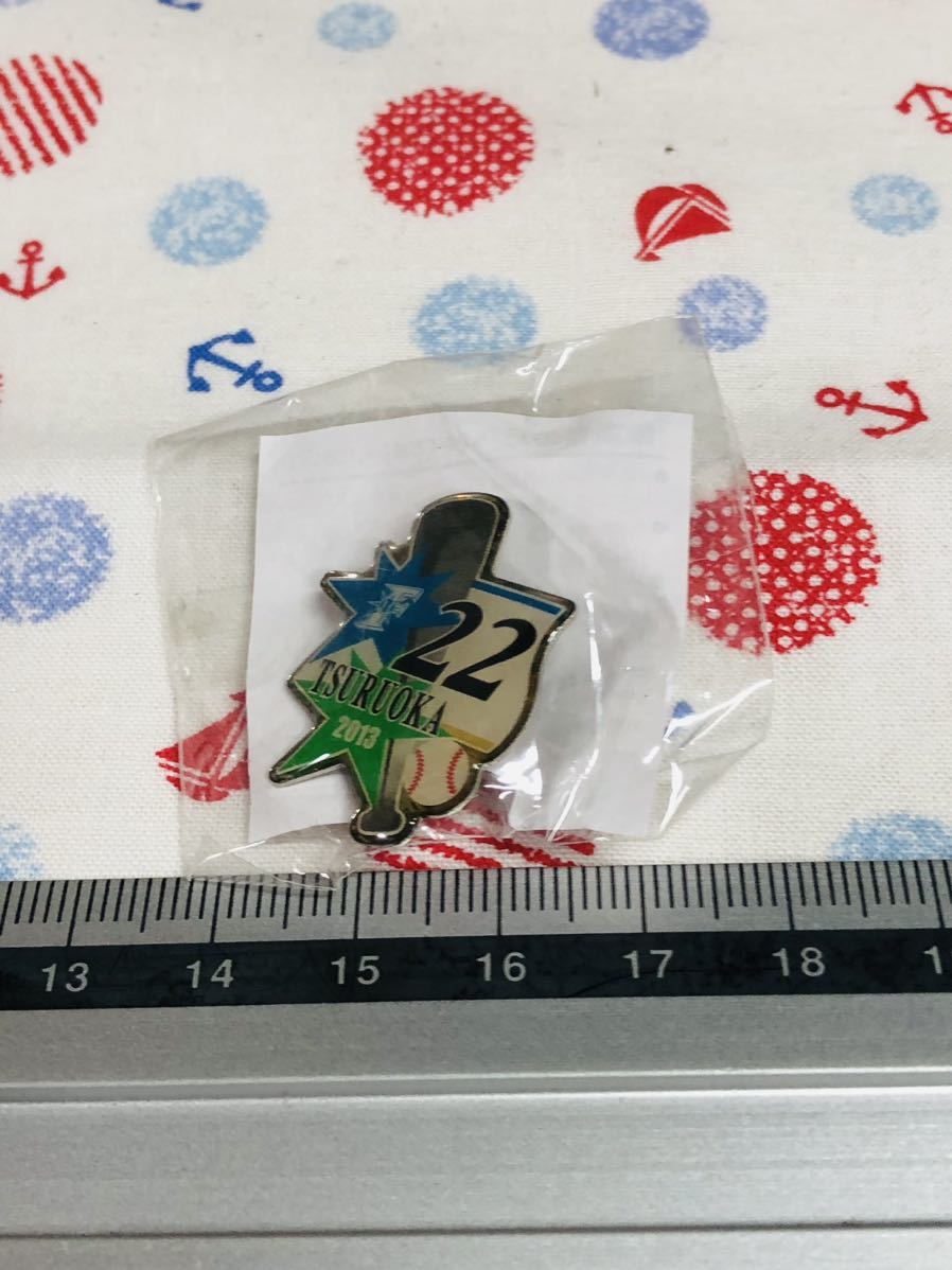 北海道日本ハムファイターズ ピンバッジ ピンズ 鶴岡慎也 拍卖