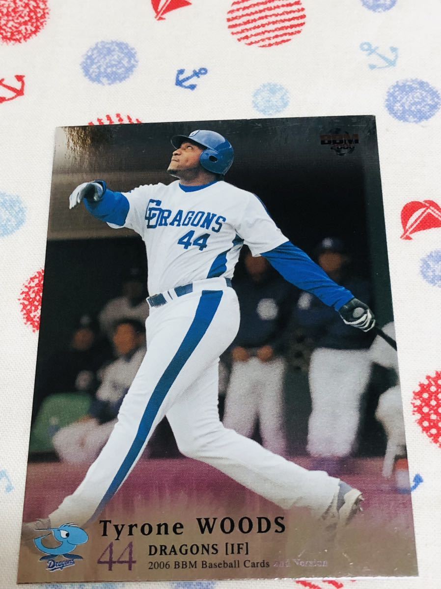 BBM プロ野球カード キラ 中日ドラゴンズ タイロン・ウッズ拍卖