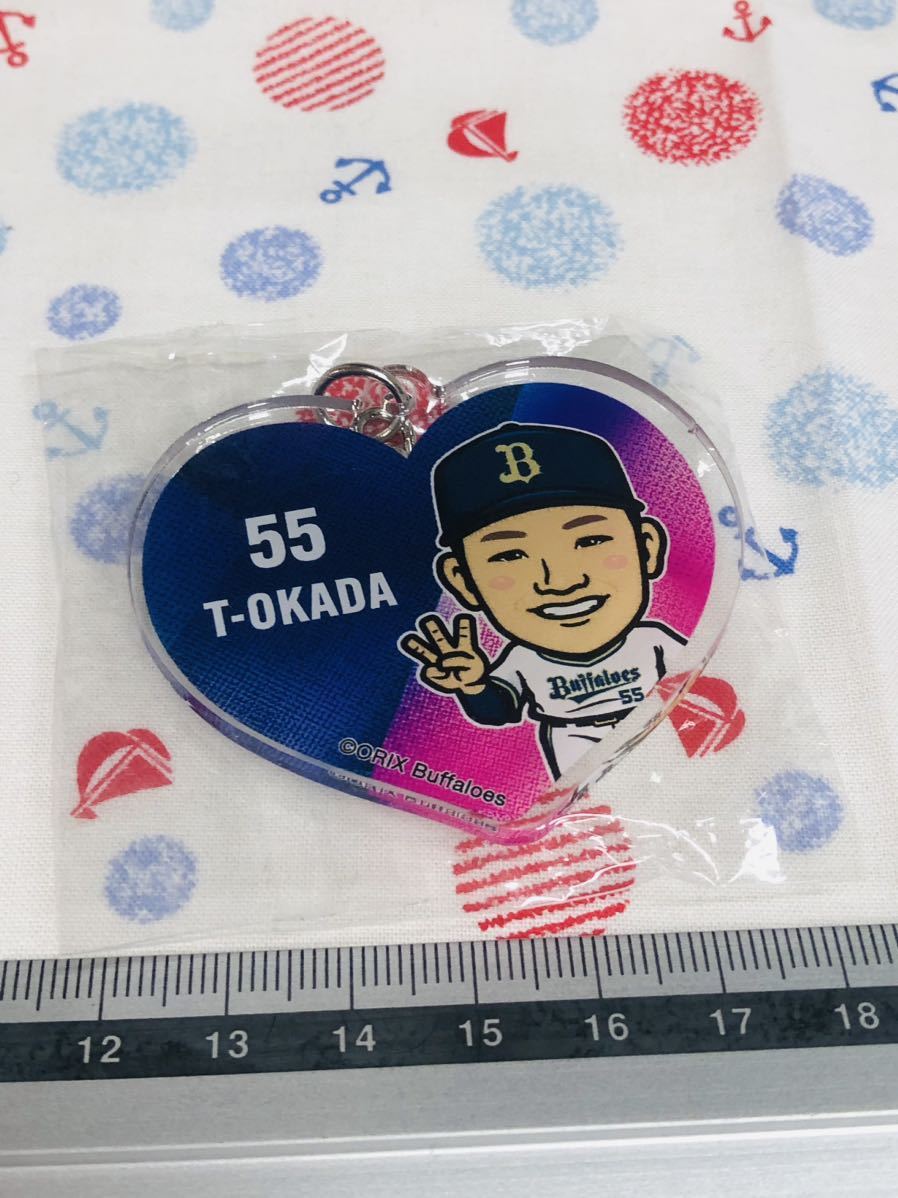 オリックス・バファローズ アクリルキーホルダー T-岡田 オリ拍卖