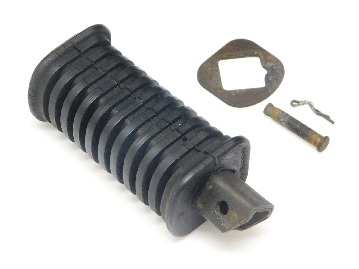 0【評価A】 GS750 GS750G 当時物 実動 純正 タンデム ステップ ペグ 左 GS750E GS650 GS1000G拍卖