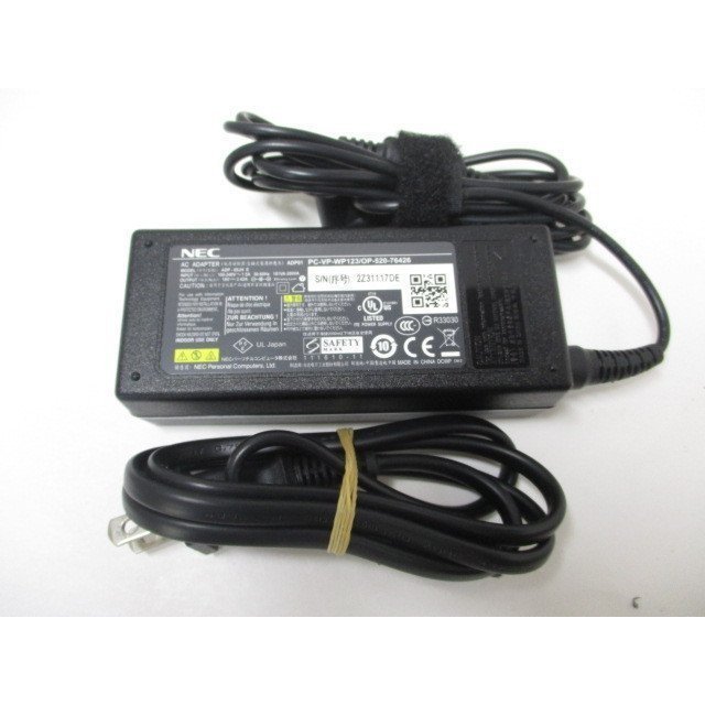AD33520★NEC★ACアダプター★ADP-65JH E ADP91 PC-VP-WP123★保証付!即決!拍卖