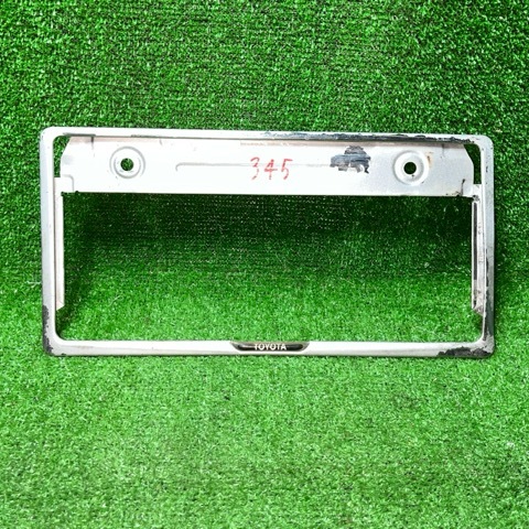 【N-345】 トヨタ ナンバーフレーム 1枚 現状品拍卖