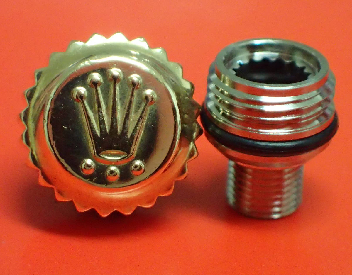 ROLEX ロレックス 純正 703-8 金 リューズ チューブ 7mm 16523 16613 16803【1】拍卖