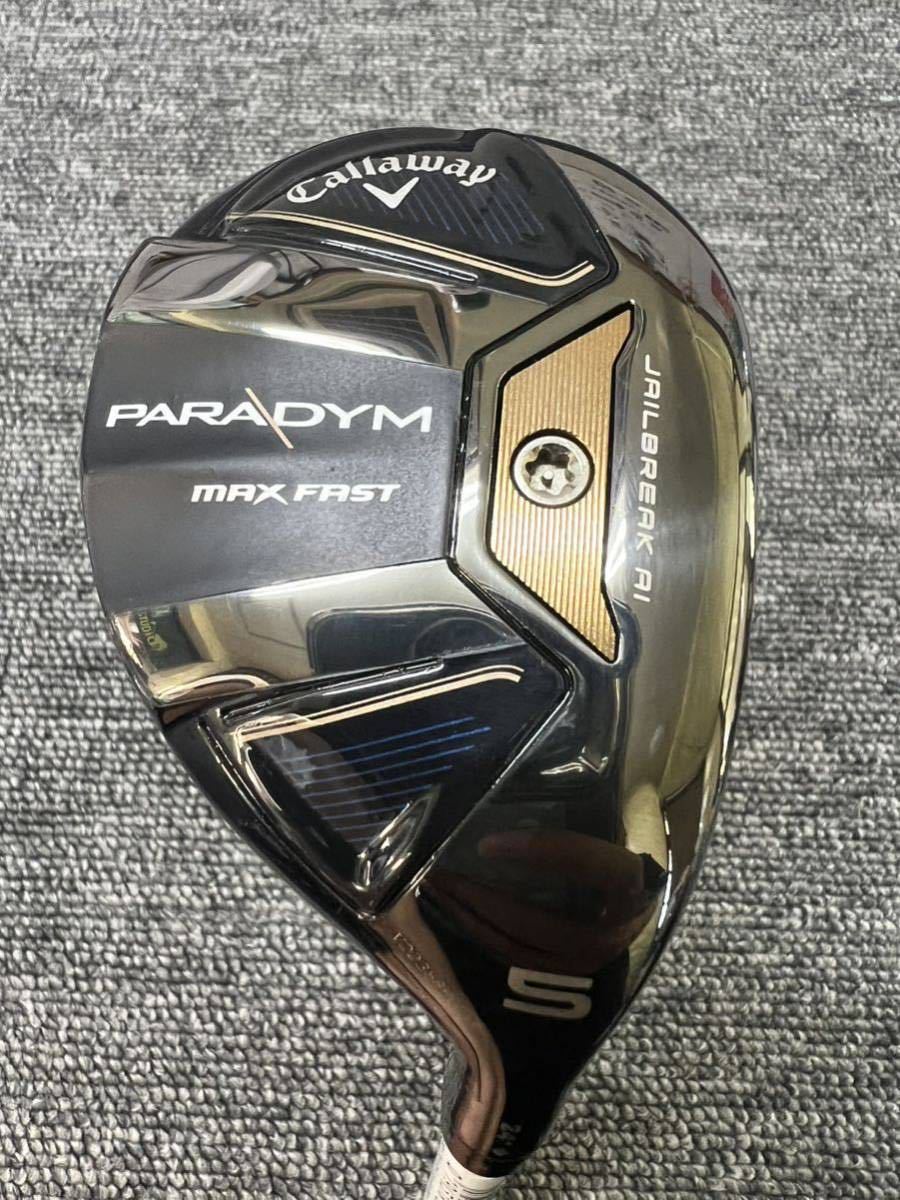 ★②中古 キャロウェイ パラダイムMAX FAST レディース H5 (24°) ELDIO 【40L】拍卖