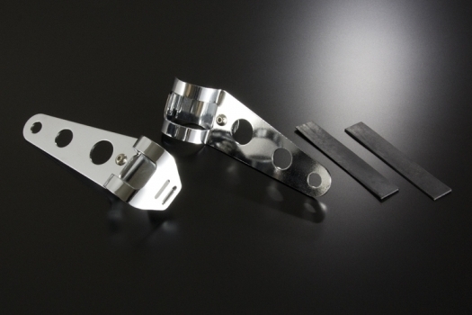 Moto Tools ヘッドライト ブラケット 30mm-39mm クロームメッキ 仕様変更に バイクパーツセンター拍卖