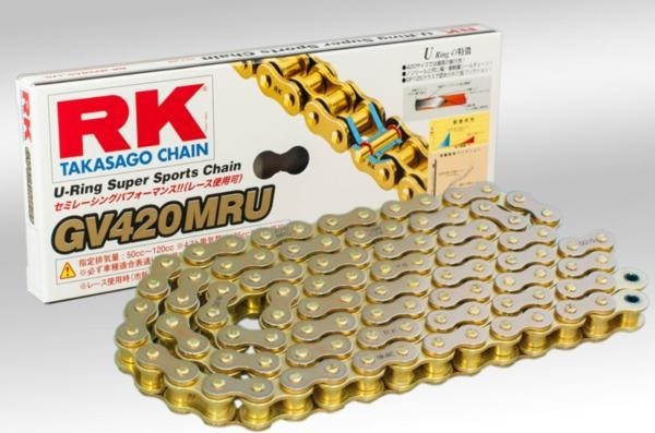 アールケー・ジャパン RKチェーン GV420MRU-140 ED.GOLD ゴールド拍卖