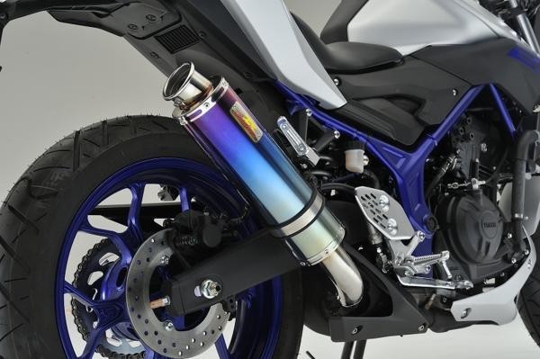 在庫有当日発送 リアライズマフラーYZF-R25/YZF-R3 チタン カールエンド拍卖