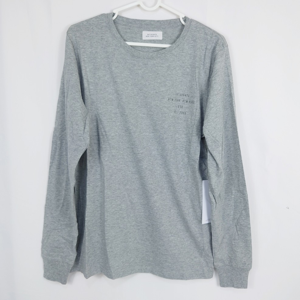 【S】SATURDAYS NYC サタデーズニューヨーク ロンT Chest拍卖