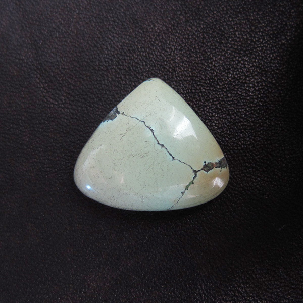 18.1ct チベットターコイズ ルース 205 カボッション インディアンジュエリー ナバホ ホピ ズニ拍卖