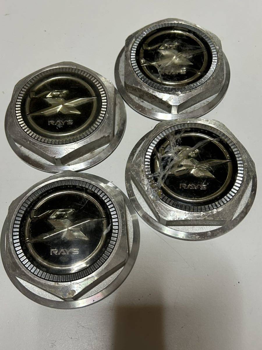 【256】RAYS レイズ VRX センタ一キャップ 4個拍卖