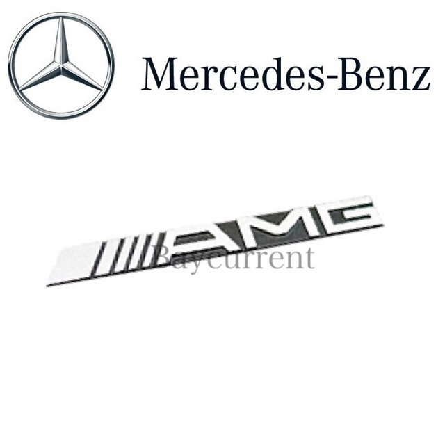 【正規純正品】 Mercedes-Benz フロントバンパー AMGエンブレム エンブレム フロント 1045840143 WA1045840143 AMG拍卖