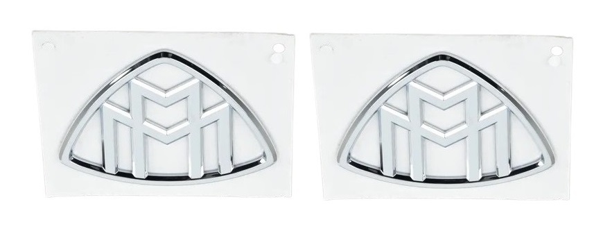 【正規純正品】 マイバッハ リア ピラー エンブレム 2個 W222 X222 S550 S600 リヤ エンブレム オーナメント 2228171200拍卖