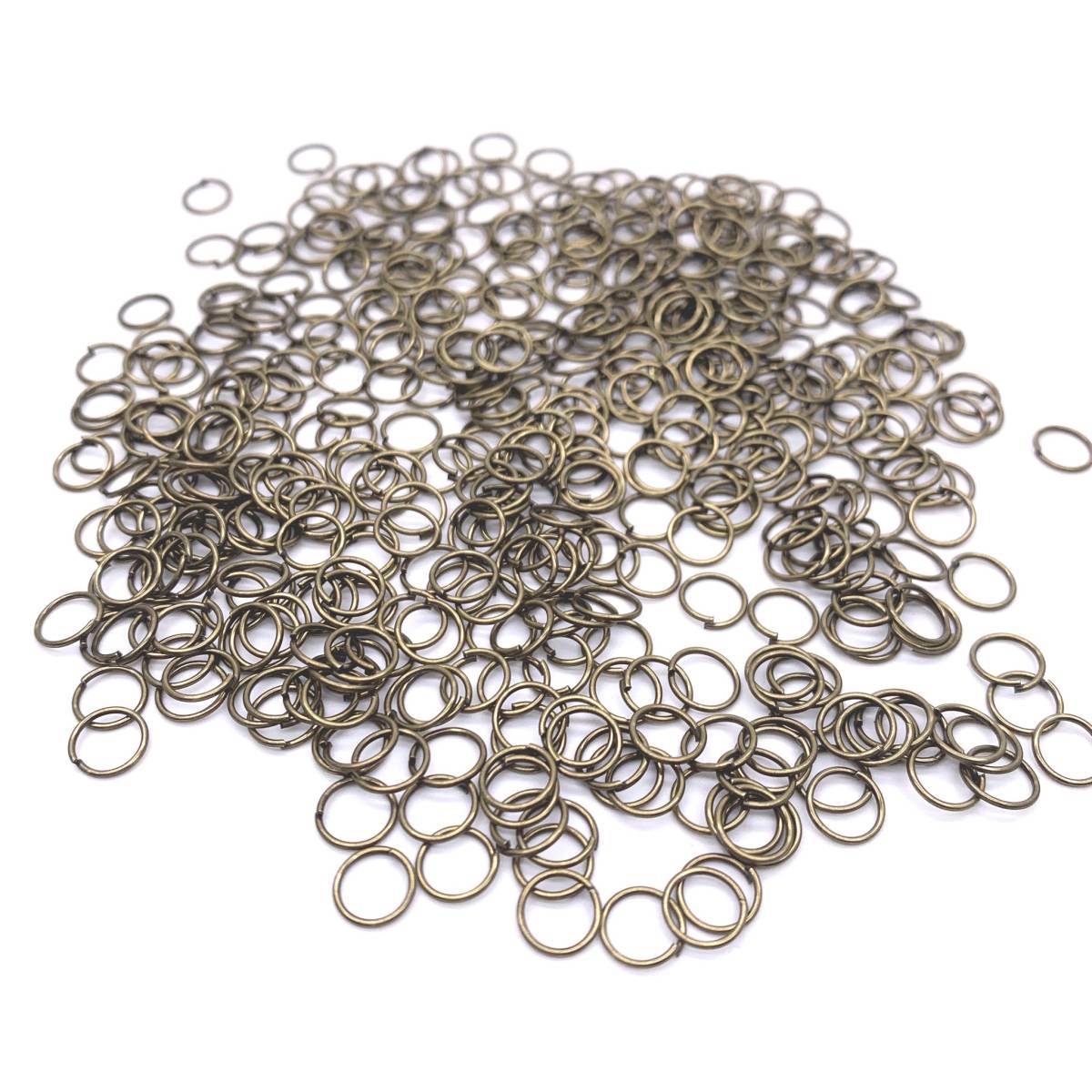 丸カン7mm 金古美 20g 約300個拍卖