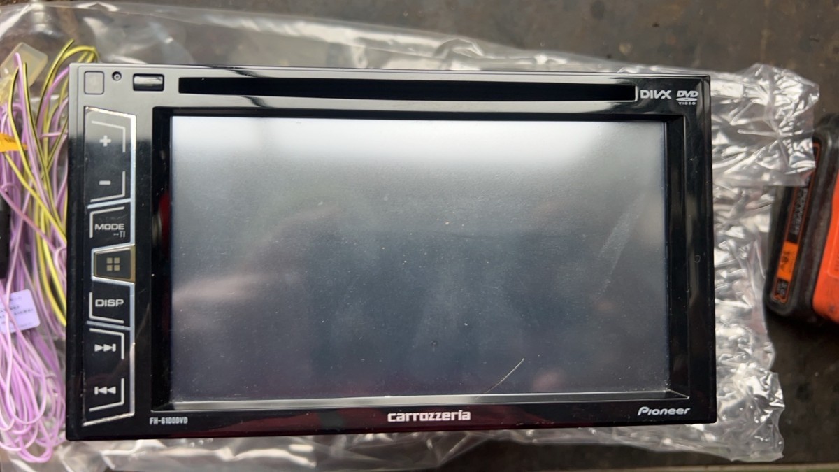 送料無料★Pionreer FH-6100 カロッツェリア carrozzeria DVD CD拍卖