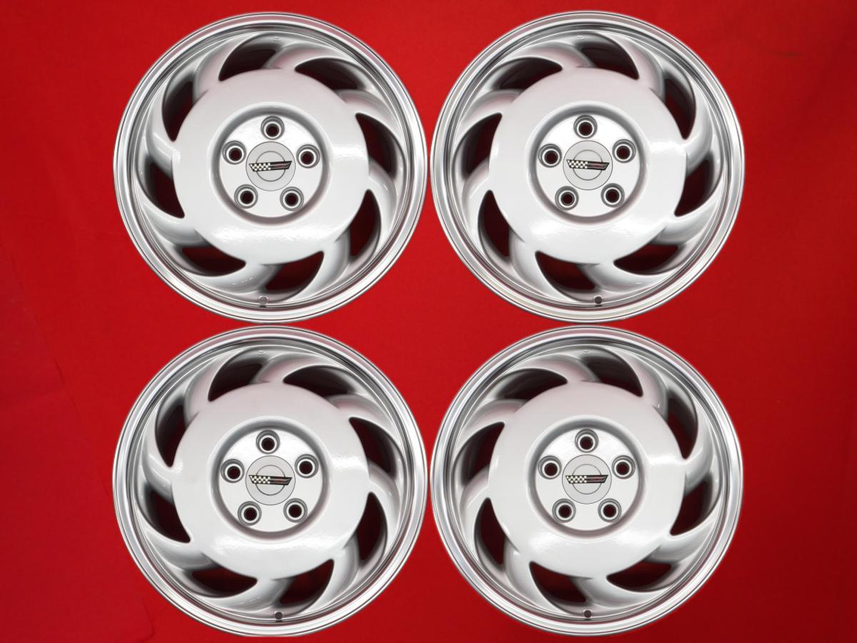 CHEVROLET CORVETTE コルベット C4 5.7 Z07 純正 中古ホイール 4本 9.5J 17インチ PCD120.65 5穴 +56 ハブ70 10137824 10137823 aa17拍卖