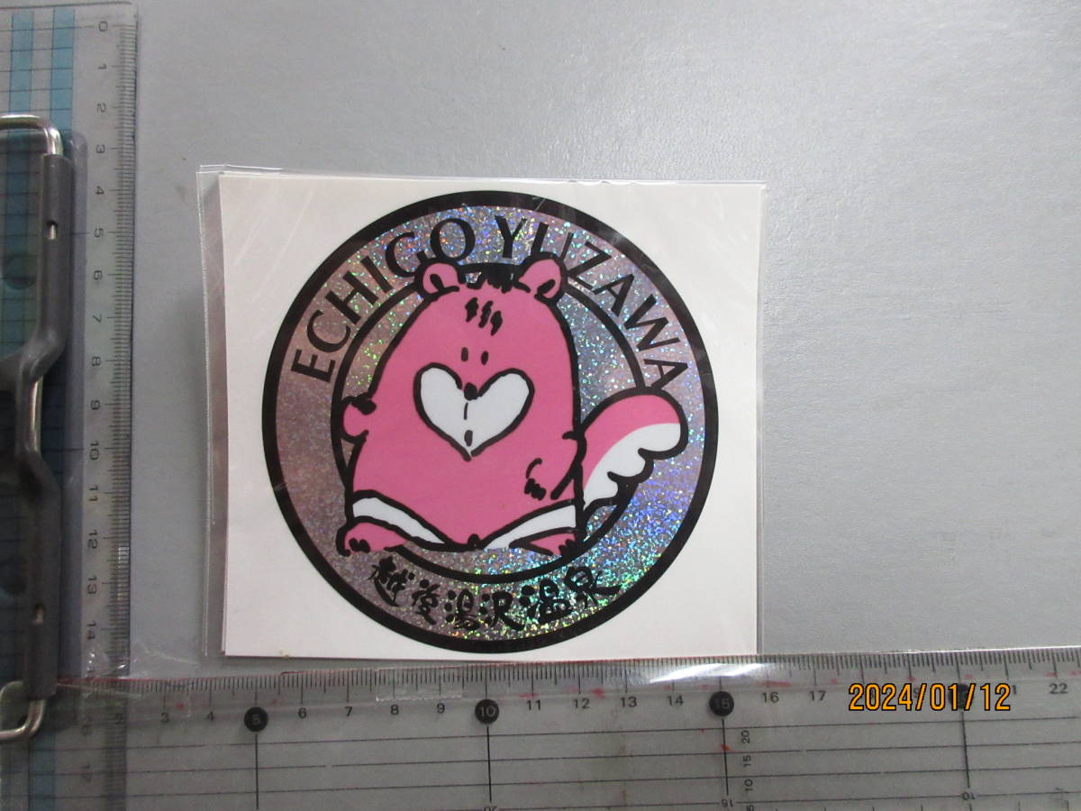 売切り ①越後湯沢温泉 ECHIGO YUZAWZA 記念ステッカー ● スポンサー スーパーレア総品 当時物希少 限定品かも!拍卖