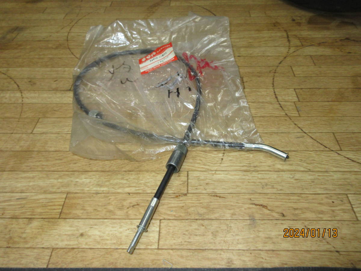 全国送料185円 ⑲メーターワイヤー 34910-11B00 SUZUKI 新品未使用ですが長期保管品 スポンサー スーパーレア当時物希少 欄 CF50‐1~4 HI拍卖