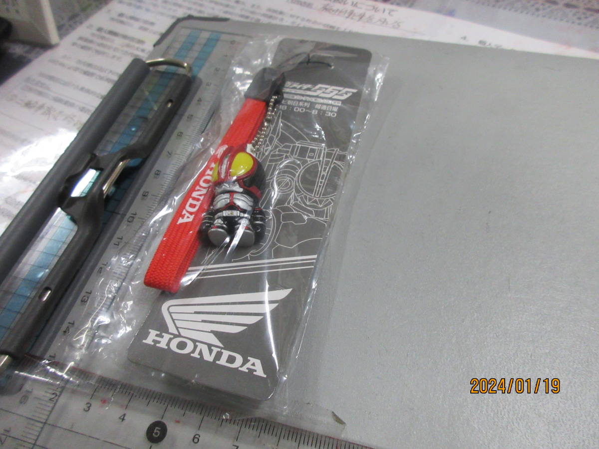 1点物 MASKKED RIDEROS 仮面ライダー555 HONDAスポンサー ストラップ スーパーレア品 当時物希少 限定品 一点拍卖