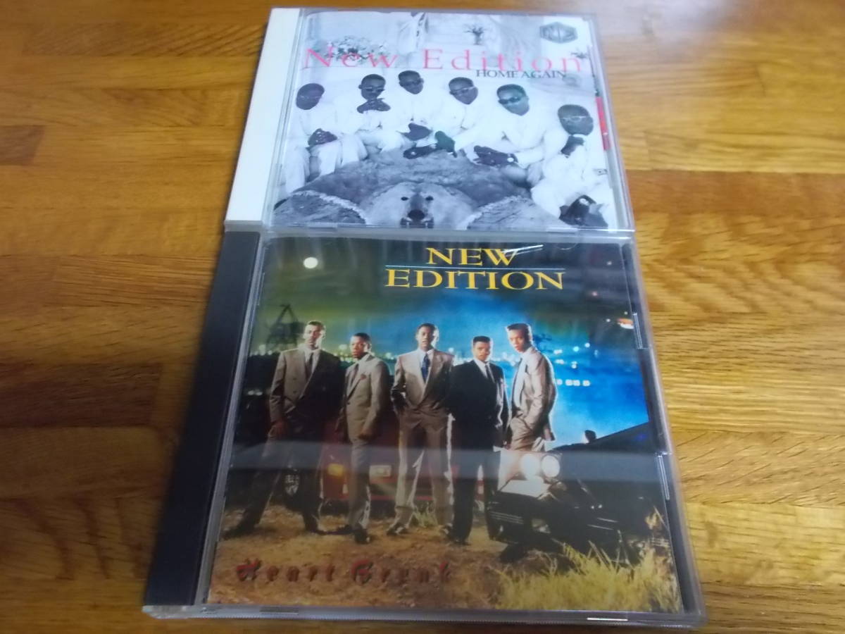 NEW EDITION Home Again Heart Break 2本セット拍卖