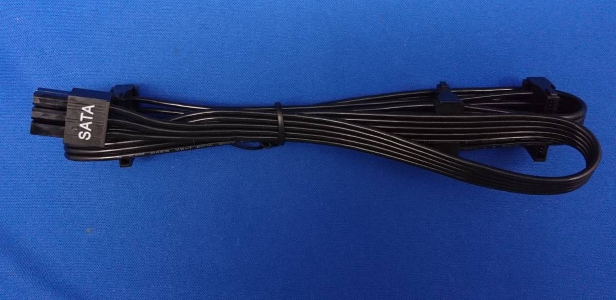 【未使用】SUPER FLOWER(スーパーフラワー)プラグインケーブル SATA 3分岐「LEADEX SE PLATINUM 1200W」の付属品 ④拍卖