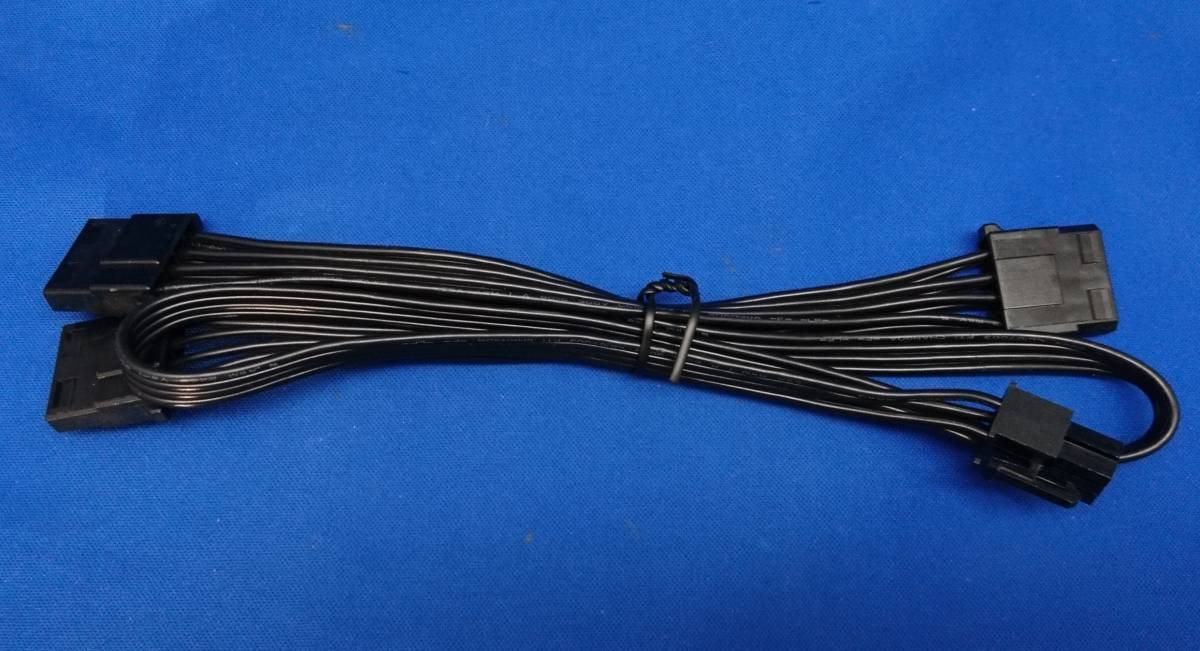 【未使用】SUPER FLOWER(スーパーフラワー) プラグインケーブル PERIF ペリフェラル4ピン 3分岐 「LEADEX SE PLATINUM 1200W」の付属品①拍卖