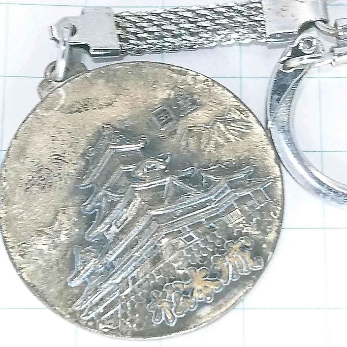 送料無料)松本城 観光 旅行 登山 記念 キーホルダー A21972拍卖