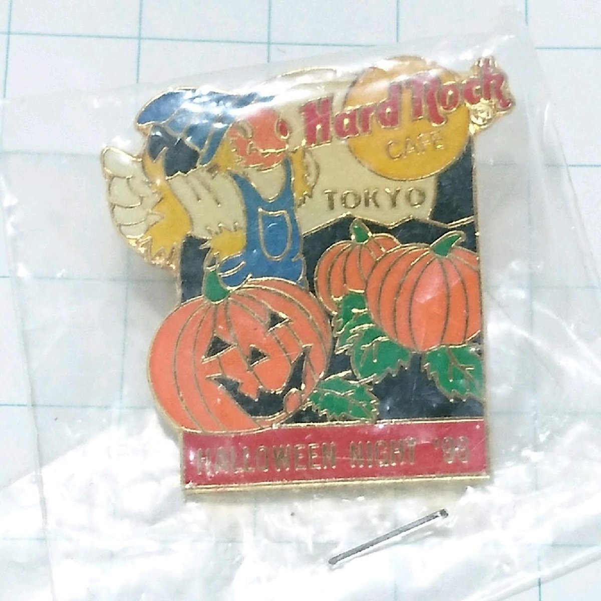 送料無料)未開封 Hard Rock Cafe ハロウィン パンプキン ハードロックカフェ ピンバッジ PINS ブローチ ピンズ A22342拍卖